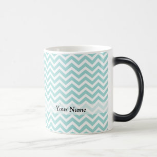 Mug Magic motif Aqua chevron