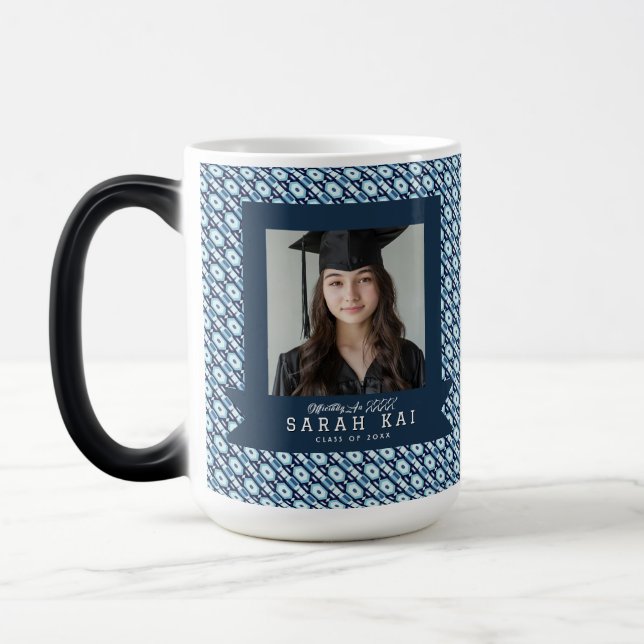 Mug Magic Motif aztèque classique pour la remise des diplôme (Gauche)