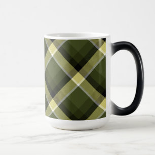 Mug Magic Motif camouflage moderne à carreaux kaki