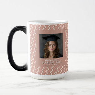 Mug Magic Motif Chevron Unique Diplômé de l'Université