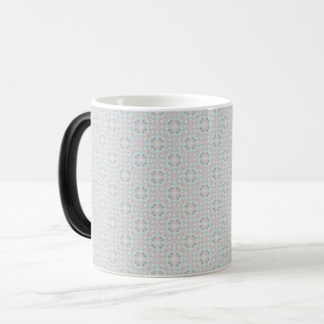 Mug Magic Motif de coquillages en continu (Devant gauche)