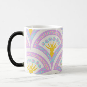 Mug Magic Motif de coquille de couleur pastel