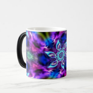 Mug Magic Motif de fleurs mûres Abstrait