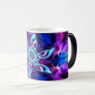 Mug Magic Motif de fleurs mûres Abstrait