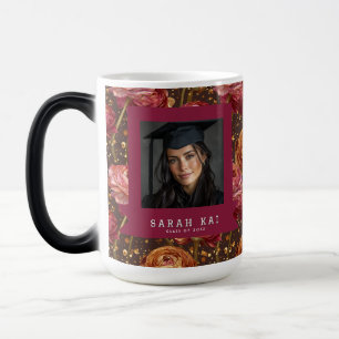 Mug Magic Motif de renoncule gras Cadeau de fin d'études pou