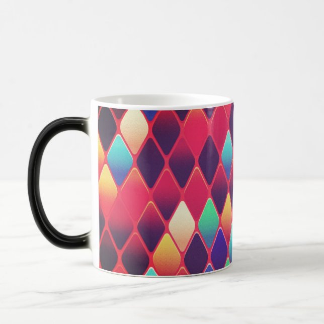 Mug Magic Motif diamant (Gauche)