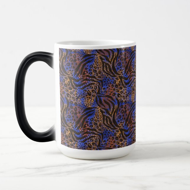 Mug Magic Motif d'impression Leopard et Zebra (Gauche)