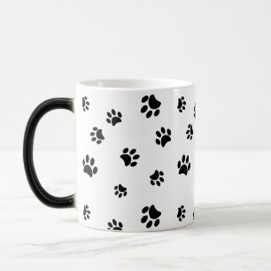Mug Magic Motif Empreintes de Patte Noires