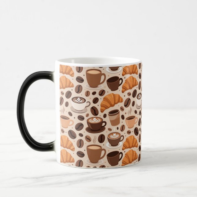 Mug Magic Motif esthétique de café moderne (Gauche)