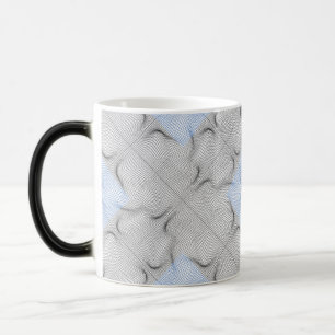 Mug Magic Motif filaire 08,B Blanc BG