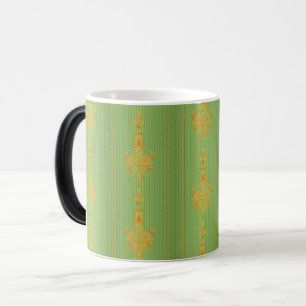 Mug Magic Motif floral baroque avec bordure