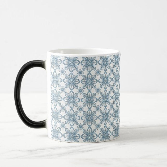 Mug Magic Motif floral scandinave (Gauche)