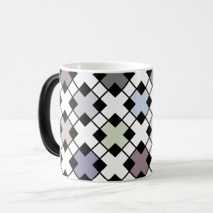Mug Magic Motif géométrique multicolore