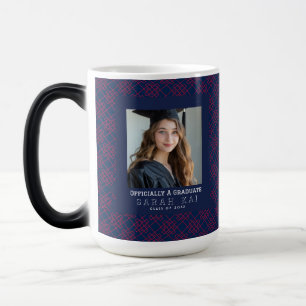 Mug Magic Motif Gingham Tendance PhD Diplômé