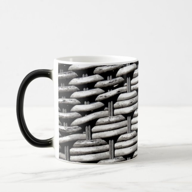 Mug Magic Motif gris Abstrait et élégant (Gauche)