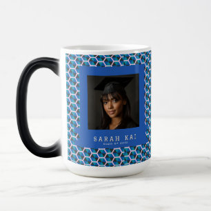Mug Magic Motif hexagonal coloré année senior diplômé