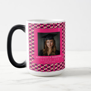 Mug Magic Motif hexagonal unique diplômé de l'université