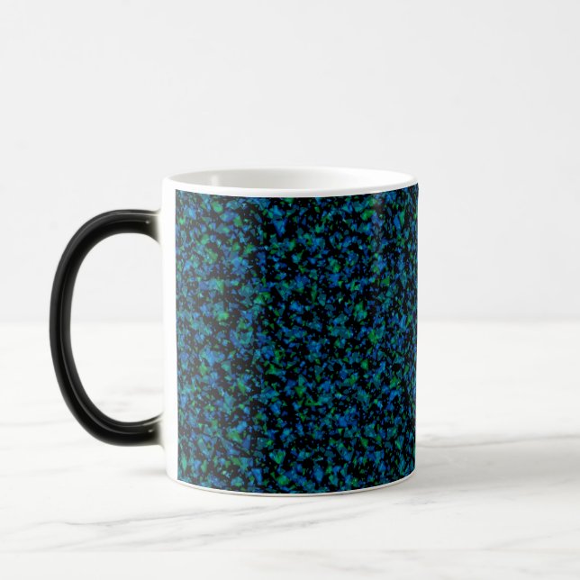 Mug Magic Motif moderne abstrait en marbre granit sans coutu (Gauche)