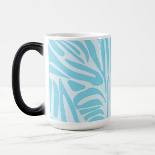 Mug Magic Motif rayé zèbre bleu