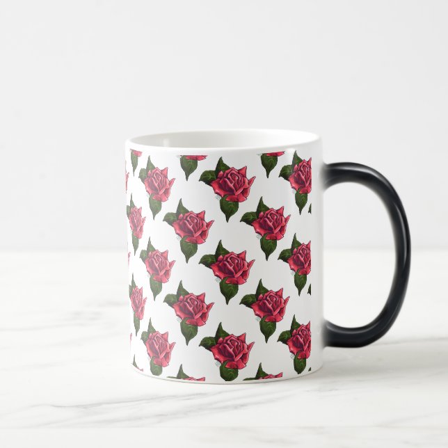 Mug Magic Motif rose (Droite)