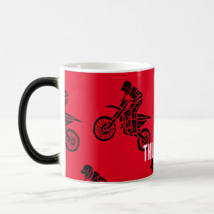Mug Magic MotoX Enduro Motorbike riders personnaliser texte