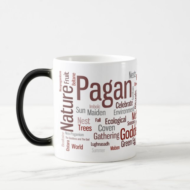 Mug Magic Mots païens (Gauche)