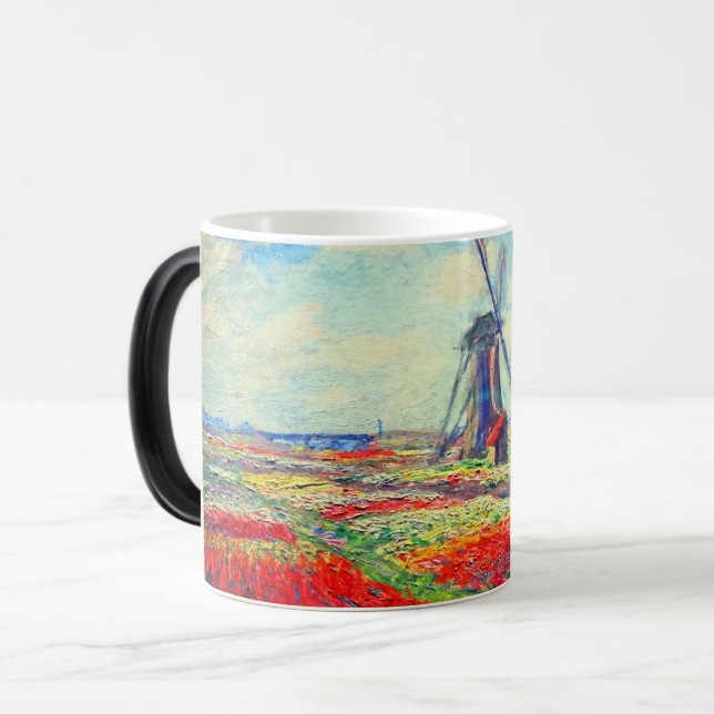 Mug Magic Moulin à vin Monet Tulips (Devant gauche)
