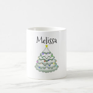Mug Magic Mug/Arbre Morphé de Noël personnalisé
