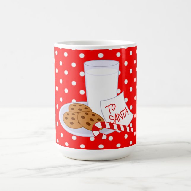 Mug Magic Mug/lait et biscuits de Noël (Centre)