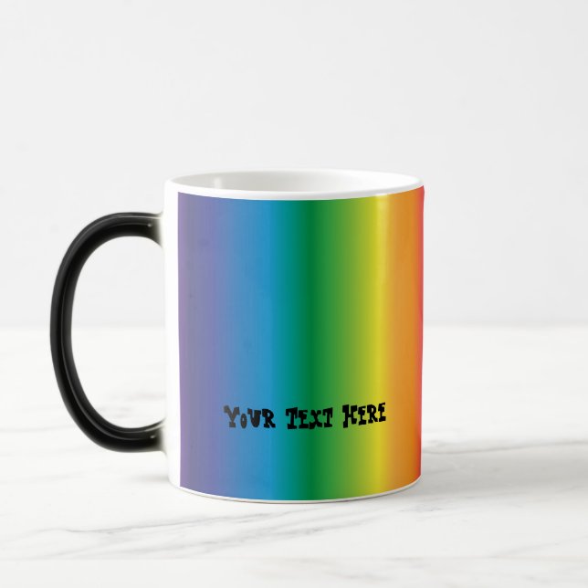 Mug Magic Musique arc-en-ciel (Gauche)