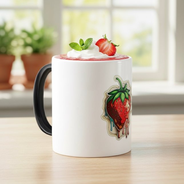 Mug Magic Musique aux fraises (Créateur téléchargé)