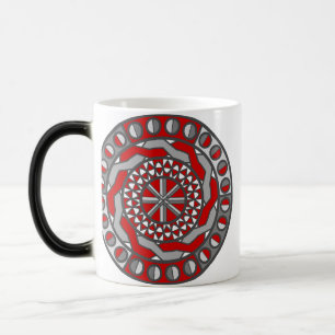 Mug Magic Musique de machine rouge
