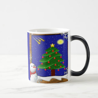 Mug Magic Musique de Noël bleue