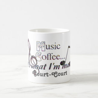 Mug Magic Musique et café