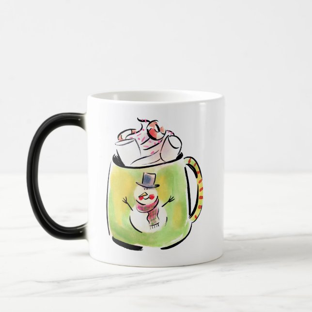 Mug Magic Neige et cacao (Gauche)