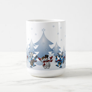Mug Magic Neiges, arbres de Noël et neige