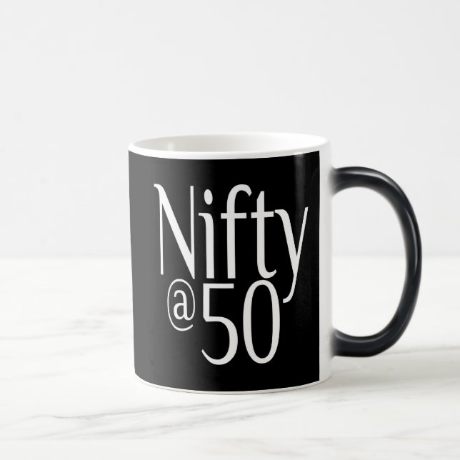 Mug Magic Nifty à cinquante ans (Droite)