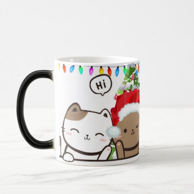 Mug Magic Noël Kitty (Gauche)