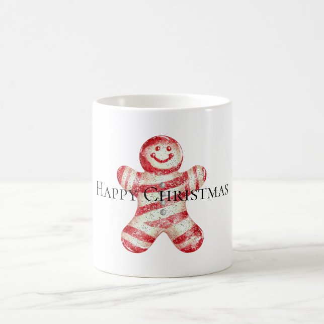 Mug Magic Noël Rouge Blanc Peppermenthe Gingerbread Cookie (Centre)
