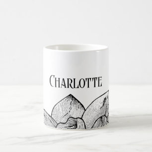 Mug Magic Nom personnalisé "Charlotte" Couleur Magique