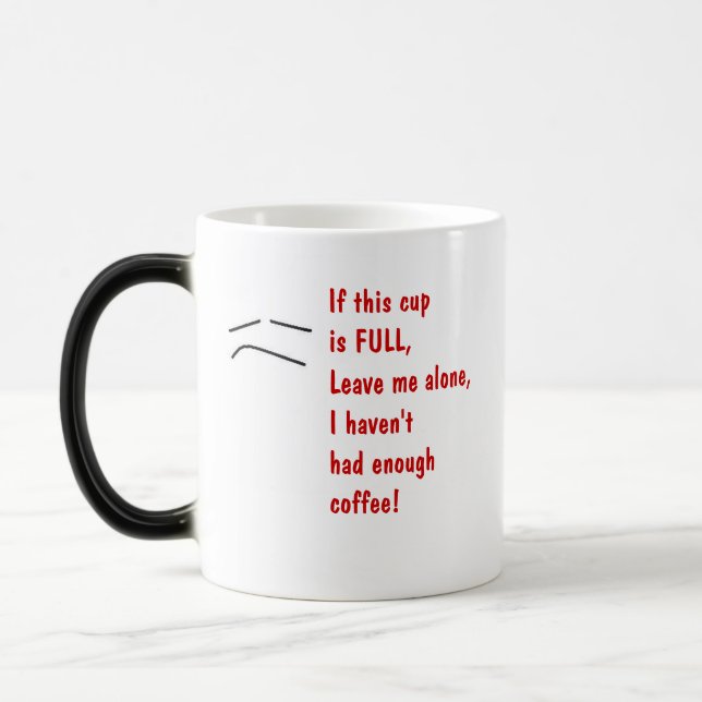 Mug Magic Notices d'emploi (Gauche)