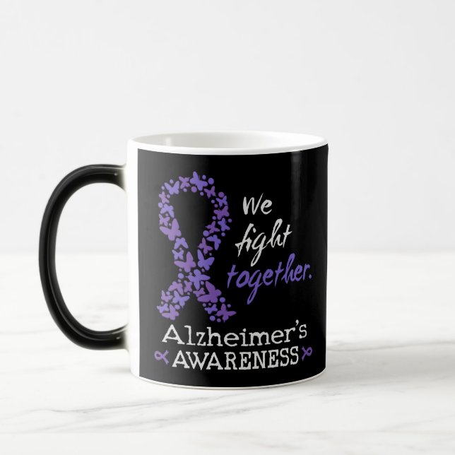 Mug Magic Nous nous battons ensemble - sensibilisation à la  (Gauche)