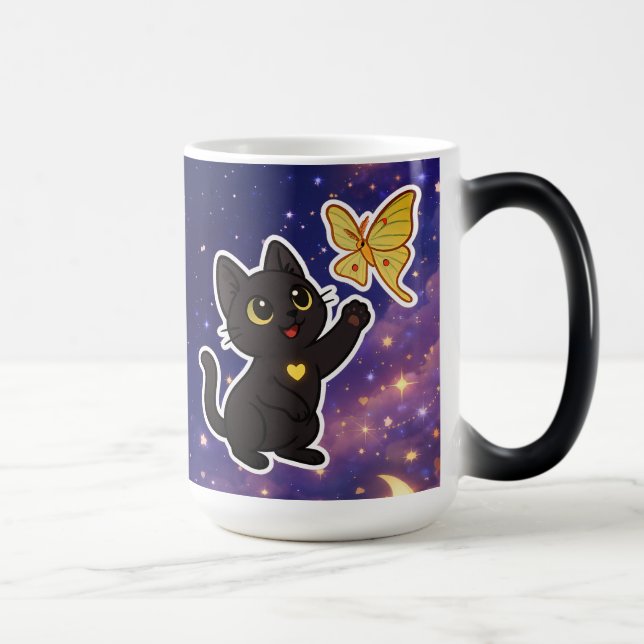 Mug Magic #NovaCatAdventures n Lunar Moth Frolics v2 (Droite)