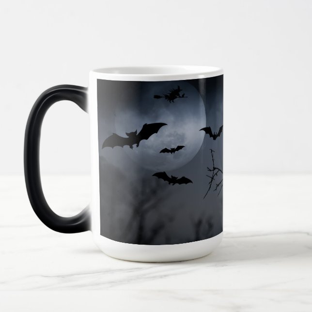 Mug Magic Nuit éffrayante d'Halloween (Gauche)