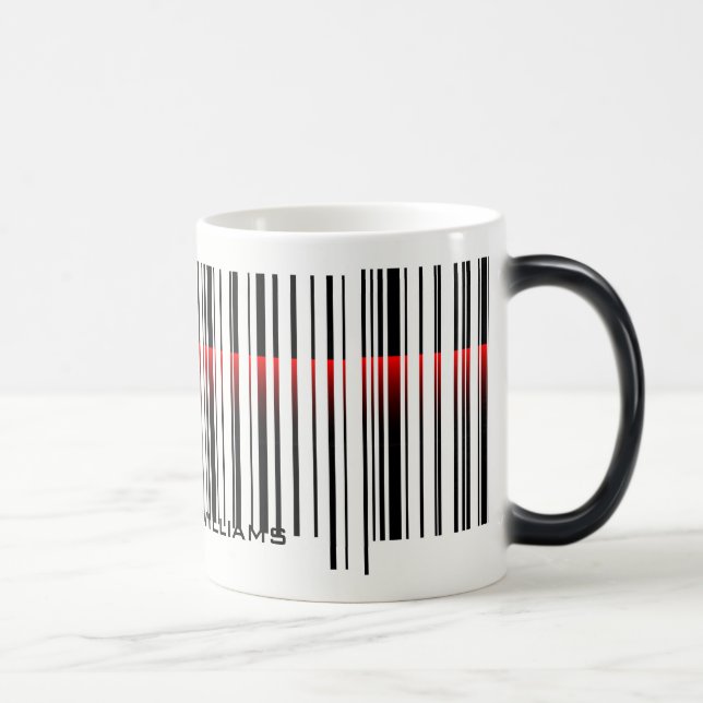 Mug Magic Numérisation du code à barres et du laser (Droite)