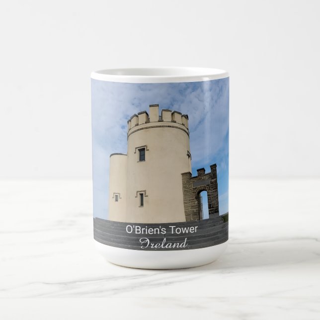Mug Magic O'Brien's Tower Ireland Souvenir Coffee Cup (Centre)