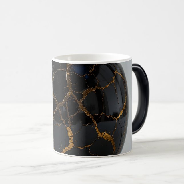 Mug Magic Obsidian Sphere Kintsugi (Devant droit)