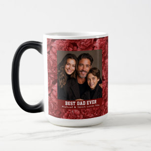 Mug Magic Oeillet Élégant Grand-Père Photo Café Personnalisé