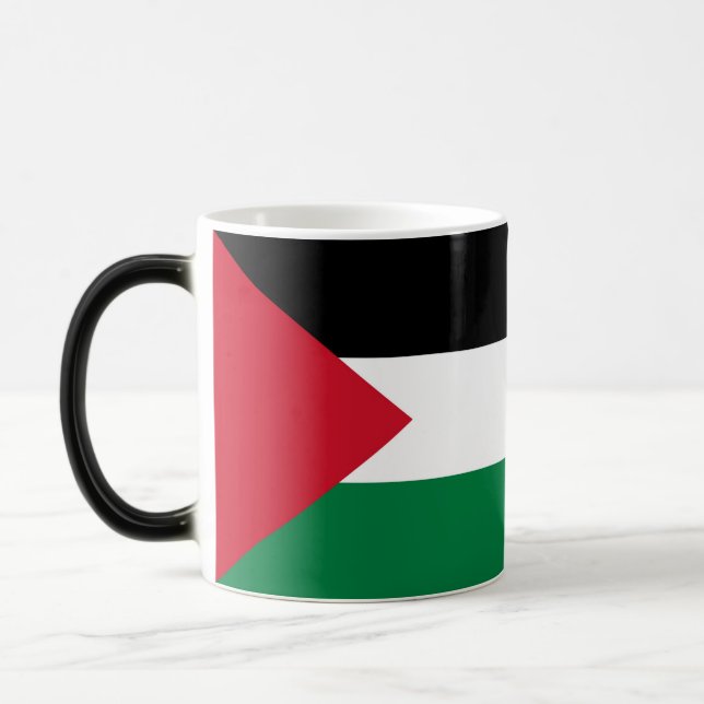 Mug Magic officiellement le drapeau de l'État de Palestine (Gauche)