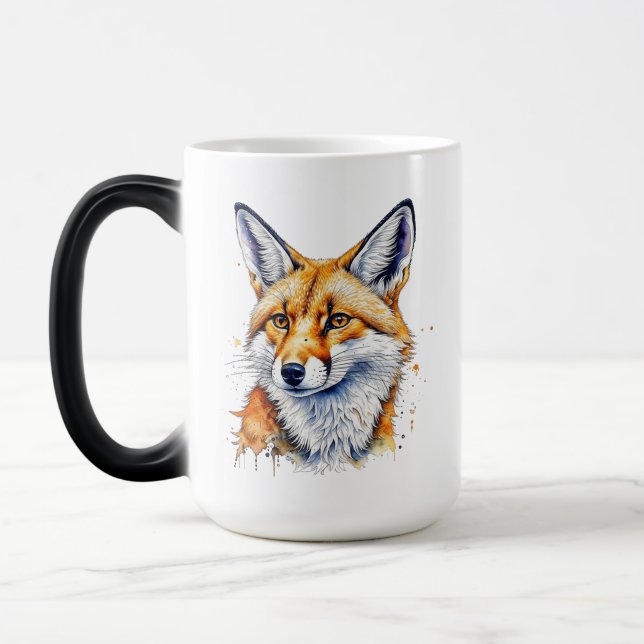 Mug Magic Oh, pour l'amour du renard ! Citation drôle de ren (Gauche)